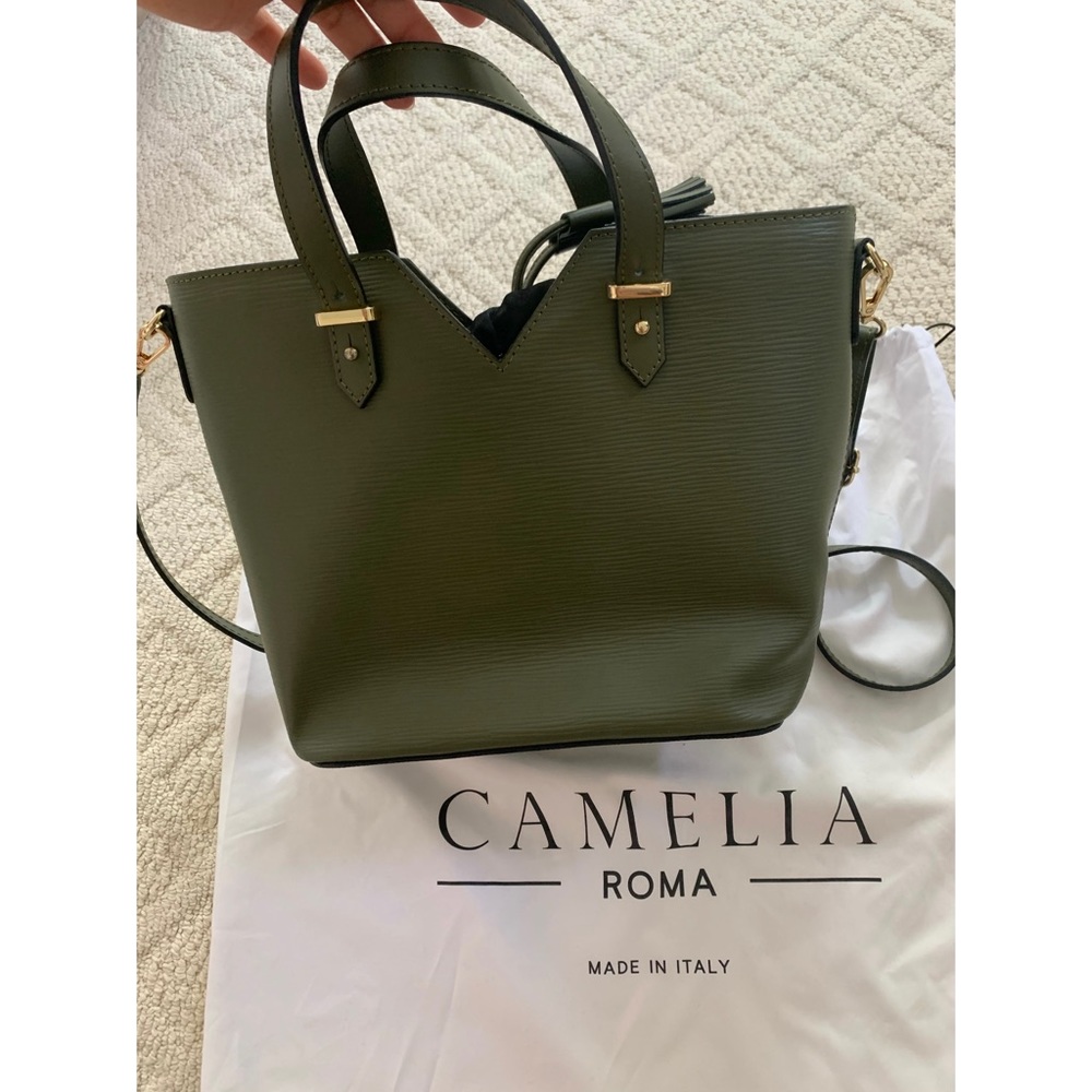 Camellia Roma Leather Handbag - Picture 2 of 4